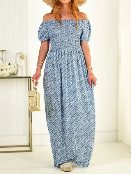 Rochie midi Resti până la genunchi de costum alb