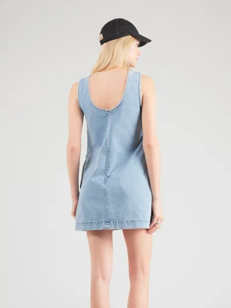 Calvin Klein Jeans Šaty COASTAL denim modrá