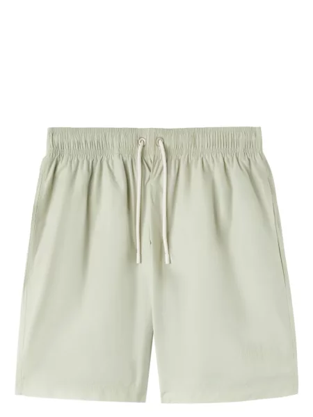 Pantaloni scurți Palm Angels cu broderie verde