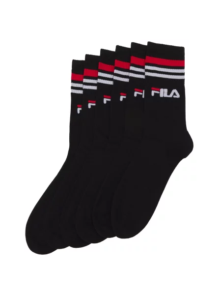 FILA Șosete roșu / negru alb