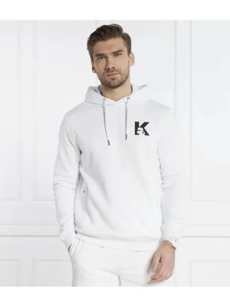 Karl Lagerfeld Hanorac alb