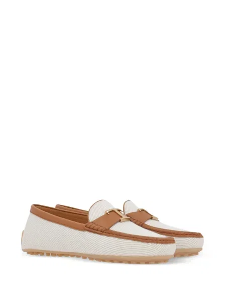 Pantofi loafer Tod's alb