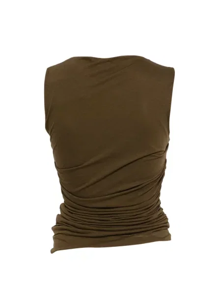 Top Soeur drapat verde