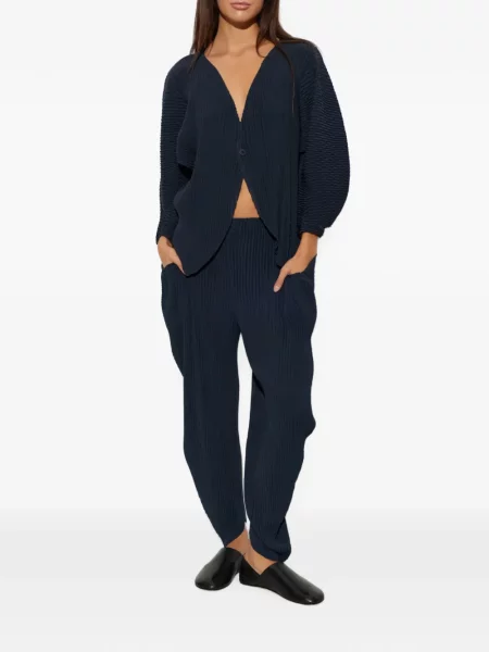 Pantaloni Issey Miyake albastru