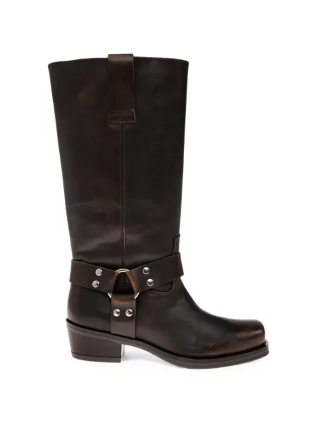 Botine Posa din piele maro