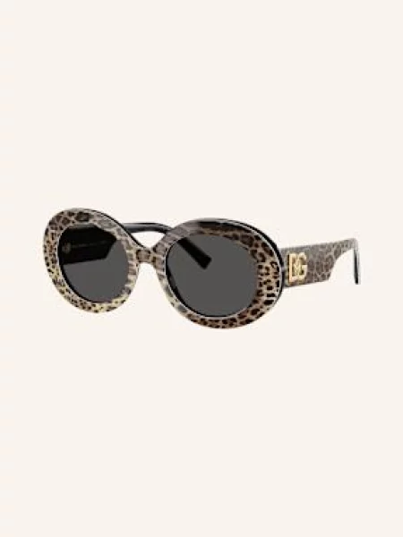 Dolce & Gabbana Sluneční Brýle havana/ tmavě šedá