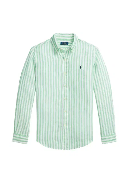 Matlasat tricou polo Polo Ralph Lauren cu decolteu rotund cu autograf roșu