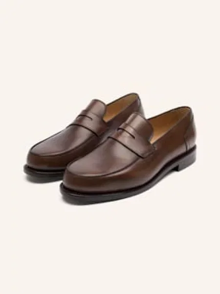 Henry Stevens Loafersy Haywood Pl braun brązowe
