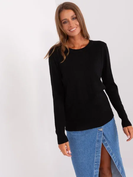 Pulover Fashionhunters negru