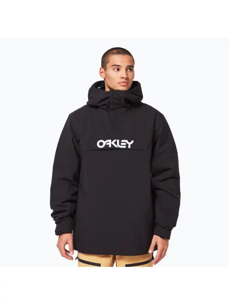 Мъжко яке за сноуборд Oakley TNP TBT Insulated Anorak blackout черно