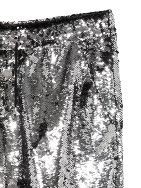 Pantaloni Balmain cu paiete cu cordon