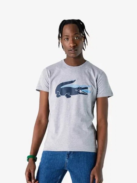 Футболка Lacoste серая