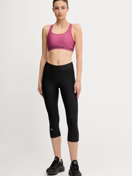 Under Armour sportovní podprsenka UA Crossback růžová