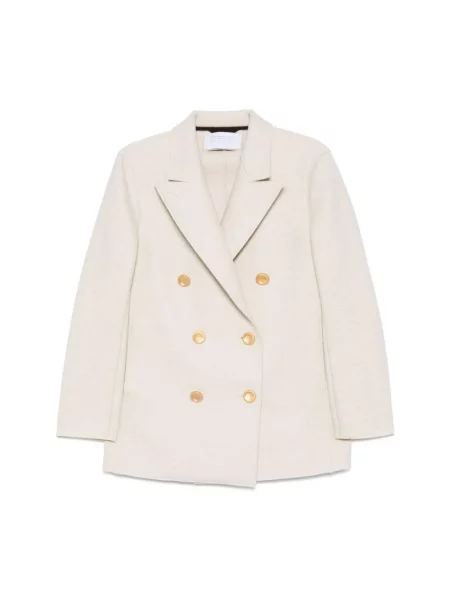 Płaszcz Harris Wharf London wełniany beżowy