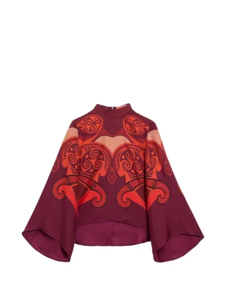 Top La Doublej violet