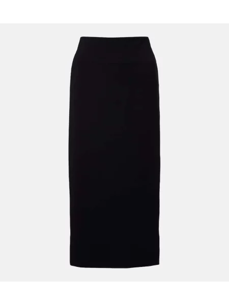 Teacă fustă tip creion Jil Sander negru