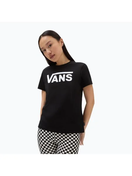 Дамски тениски Vans Wm Flying V Crew Tee black