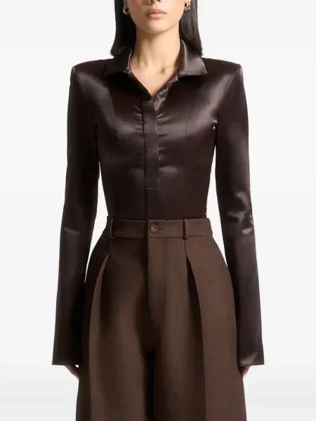 Body Manière De Voir din satin maro