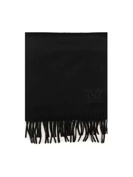 Szal Max Mara z kaszmiru elegancka beżowa