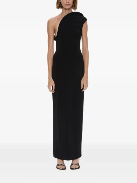 Rochie maxi Christopher Esber negru
