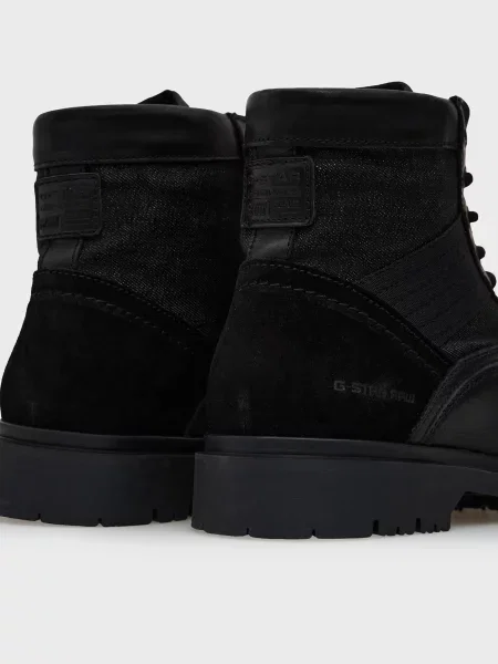 Кожаные ботинки G-star Raw черные