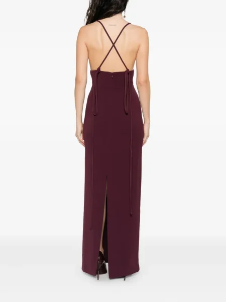 Rochie maxi Solace London de costum roșu