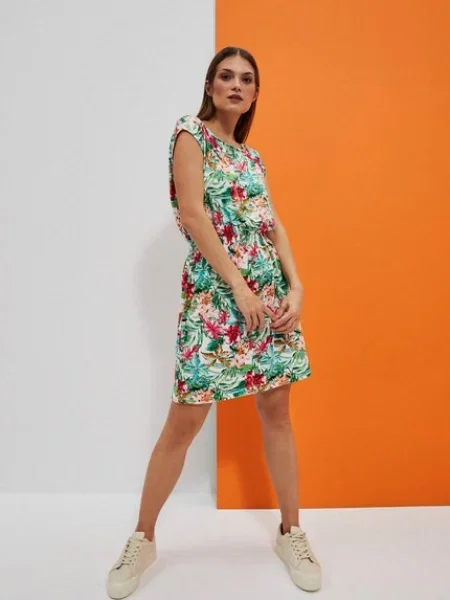 Rochie Moodo de costum alb