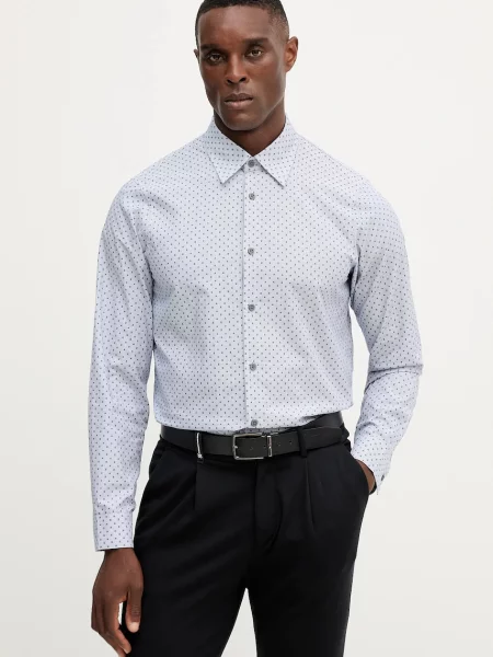 Armani Exchange ing galléros regular kék