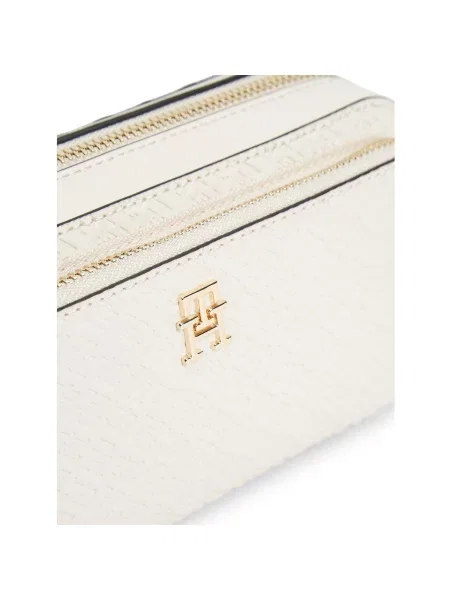 Tommy Hilfiger Geantă Th Daily Camera Bag Mono Alb bej