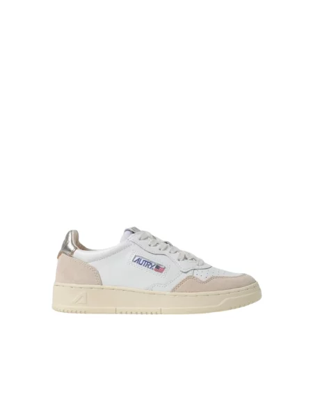 Sneakersy Autry skórzane białe