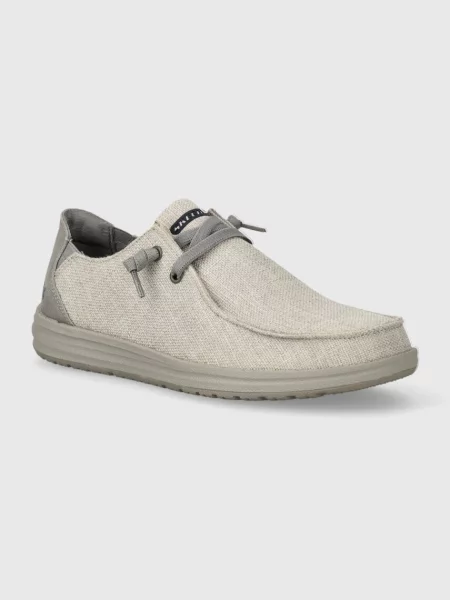 Mokasini Skechers siva