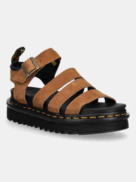 Pantofi Dr. Martens din nubuc maro