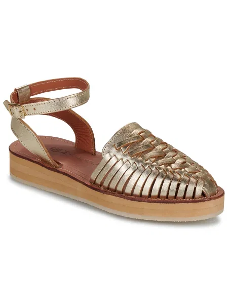 Pantofi Mapache auriu