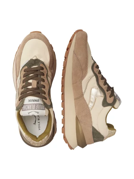 Voile Blanche Sneakersy Qwark Hype beige beżowe