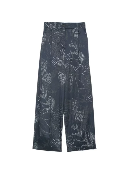 Pantaloni Emporio Armani cu imagine albastru