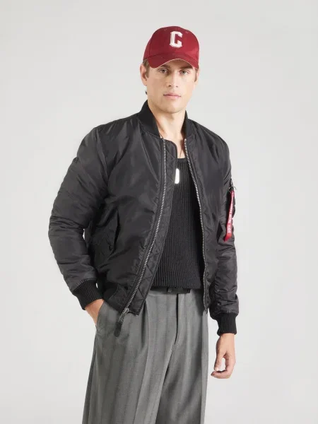 Alpha Industries bomber dzseki átmeneti fekete