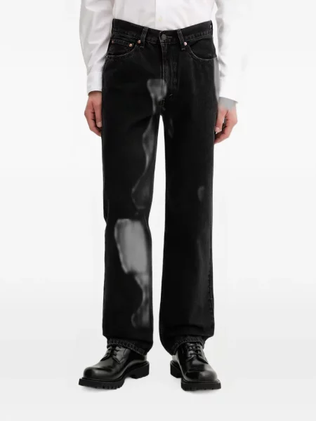 Scurt reversibil tricou Levi's® cu imagine negru