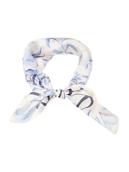 Jedwabna chusta Mos Mosh niebieska