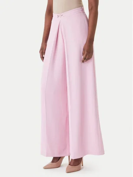 Fracomina Spodnie palazzo różowy