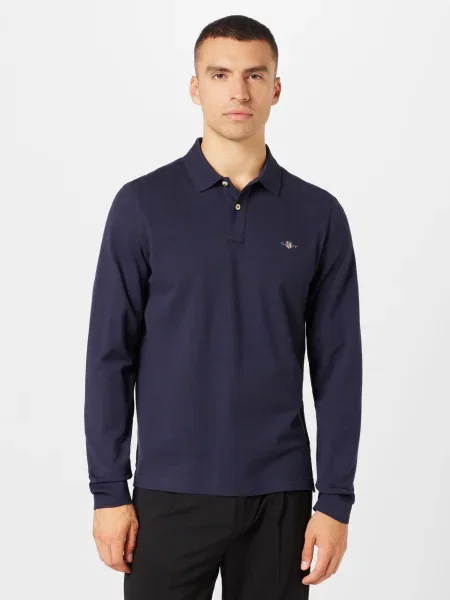 GANT Tricou bleumarin / roșu alb
