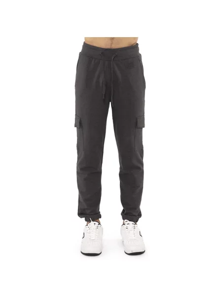 Pantaloni cargo Leone 1947 cu autograf gri