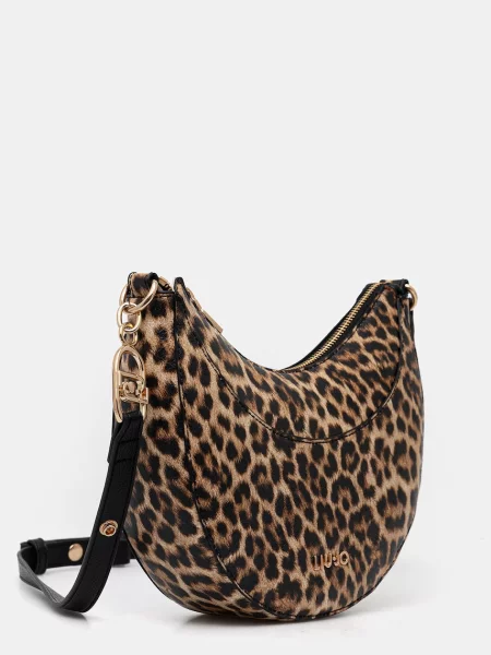 Geanta crossbody Liu Jo cu model leopard maro