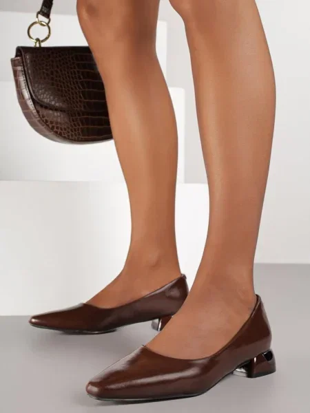 Pantofi cu Criwilla maro