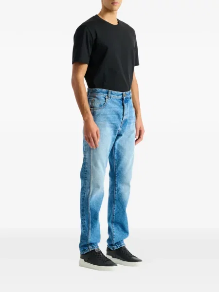 Blugi drepți Balmain albastru