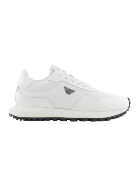 Sneakersy Emporio Armani białe