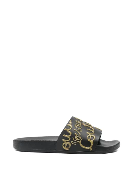 Papuci Versace Jeans Couture negru