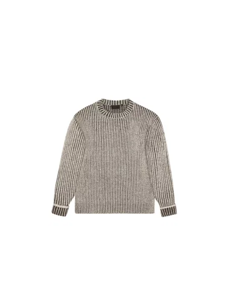 Dzianinowy sweter Rains z okrągłym dekoltem