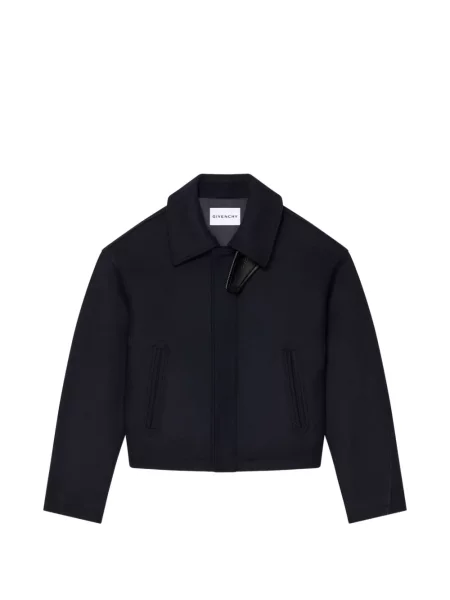 Geacă Givenchy de lână albastru