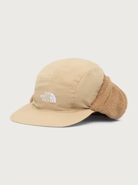 The North Face czapka uszatka Yumiori beżowa