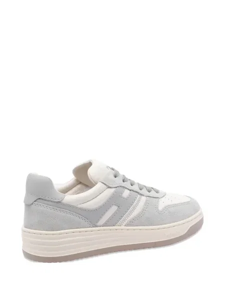 Sneakerși Hogan din piele de căprioară gri